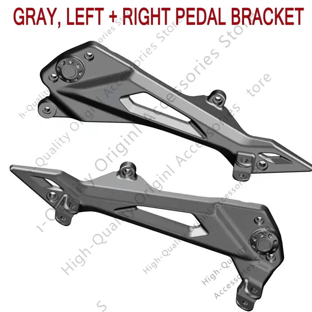 

Fit Zontes Scrambler 125 Front Rear Pedal bracket Footrest Footrest Foot Pegs For Zontes Scrambler 125