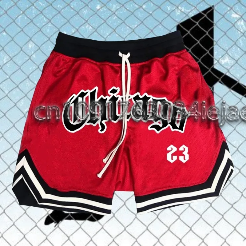 

Men's Basketball Mesh Shorts Track Quick Dry Loose Sports Training Shorts Summer Fitness Joggers Casual Breathable Short Pants