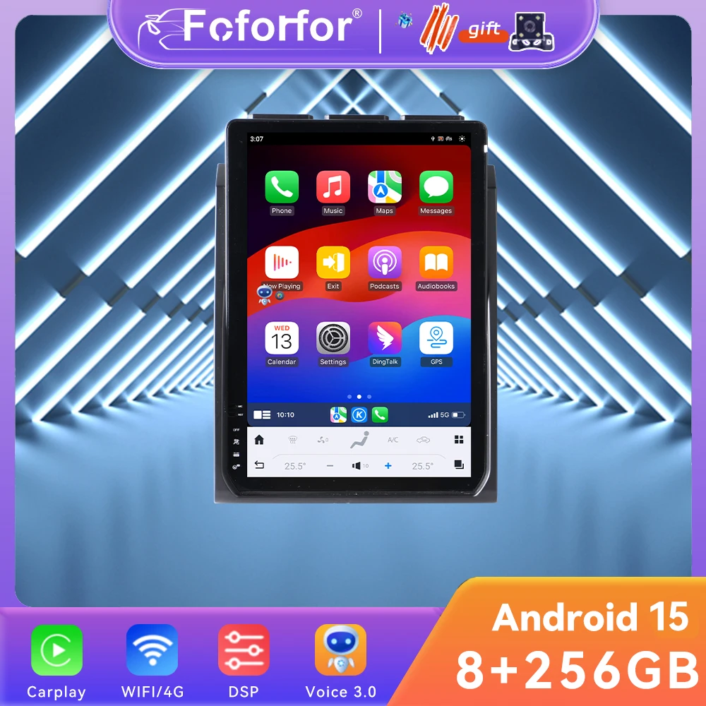 

In StockQualcomm14.5" Android 15 For Ford F150 2015-2020 HD IPS Display GPS Navi Multimedia Stereo CarPlay Touch Screen