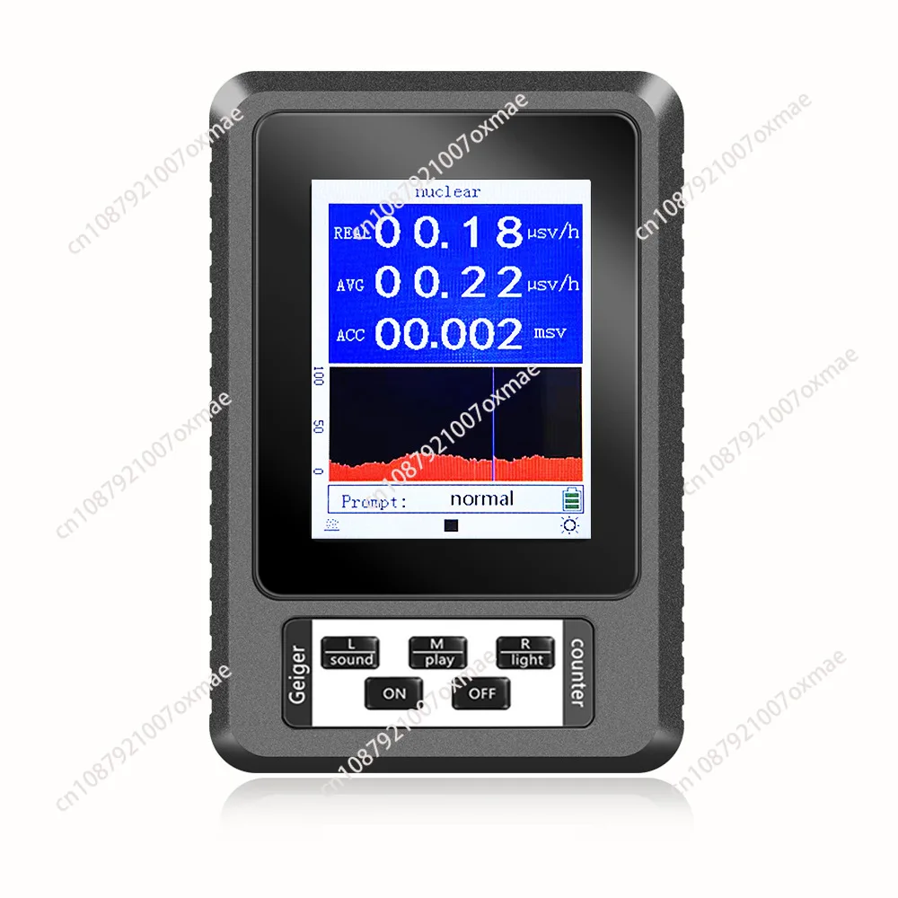 XR-1 BR-9B Nuclear Radiation Detector Color Display Screen Geiger Counter Personal Dosimeter Detectors Beta Gamma X-ray