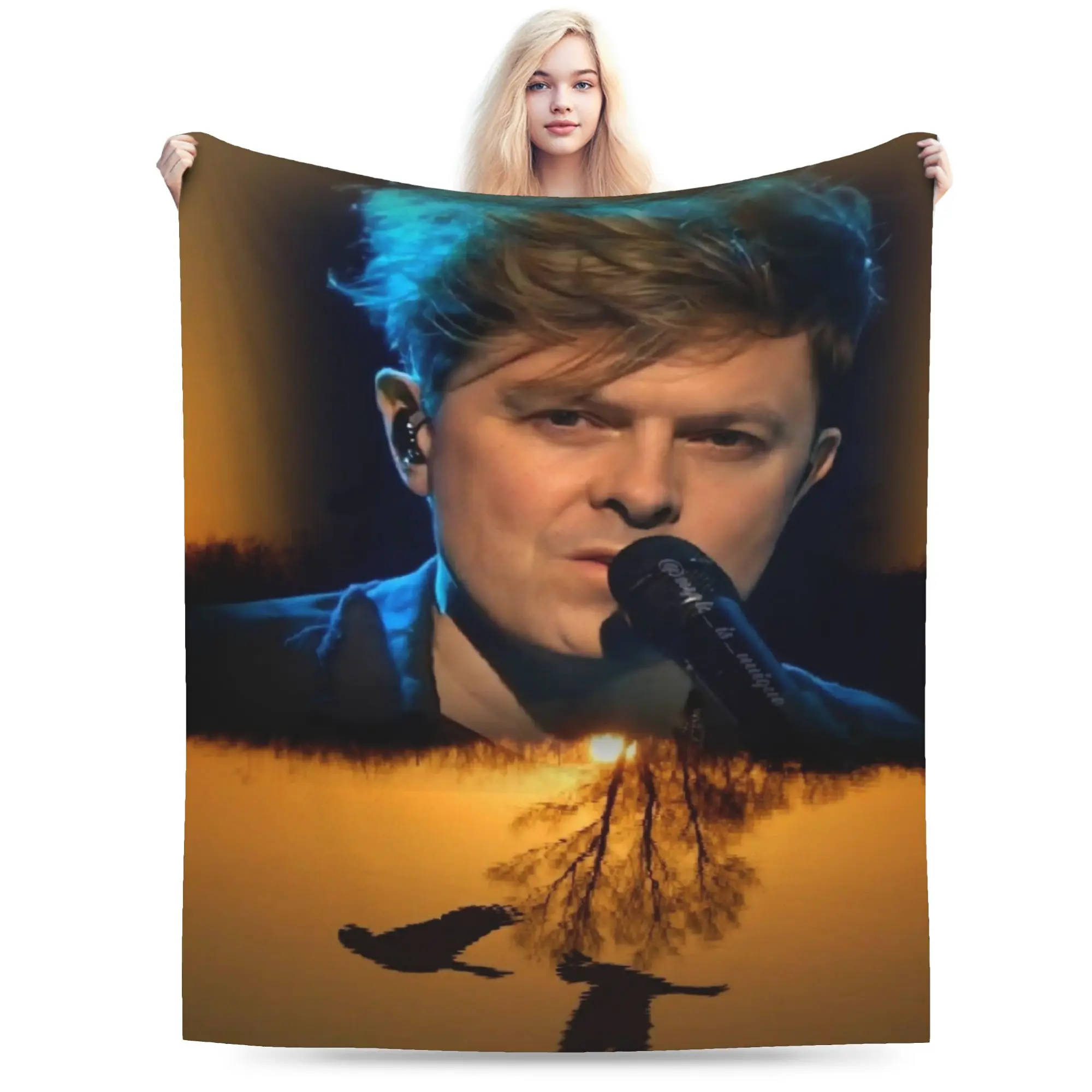 Michael Patrick Kelly MPK Blanket Lightweight Thin Fleece Healing Gifts  Throw Blanket Quilt