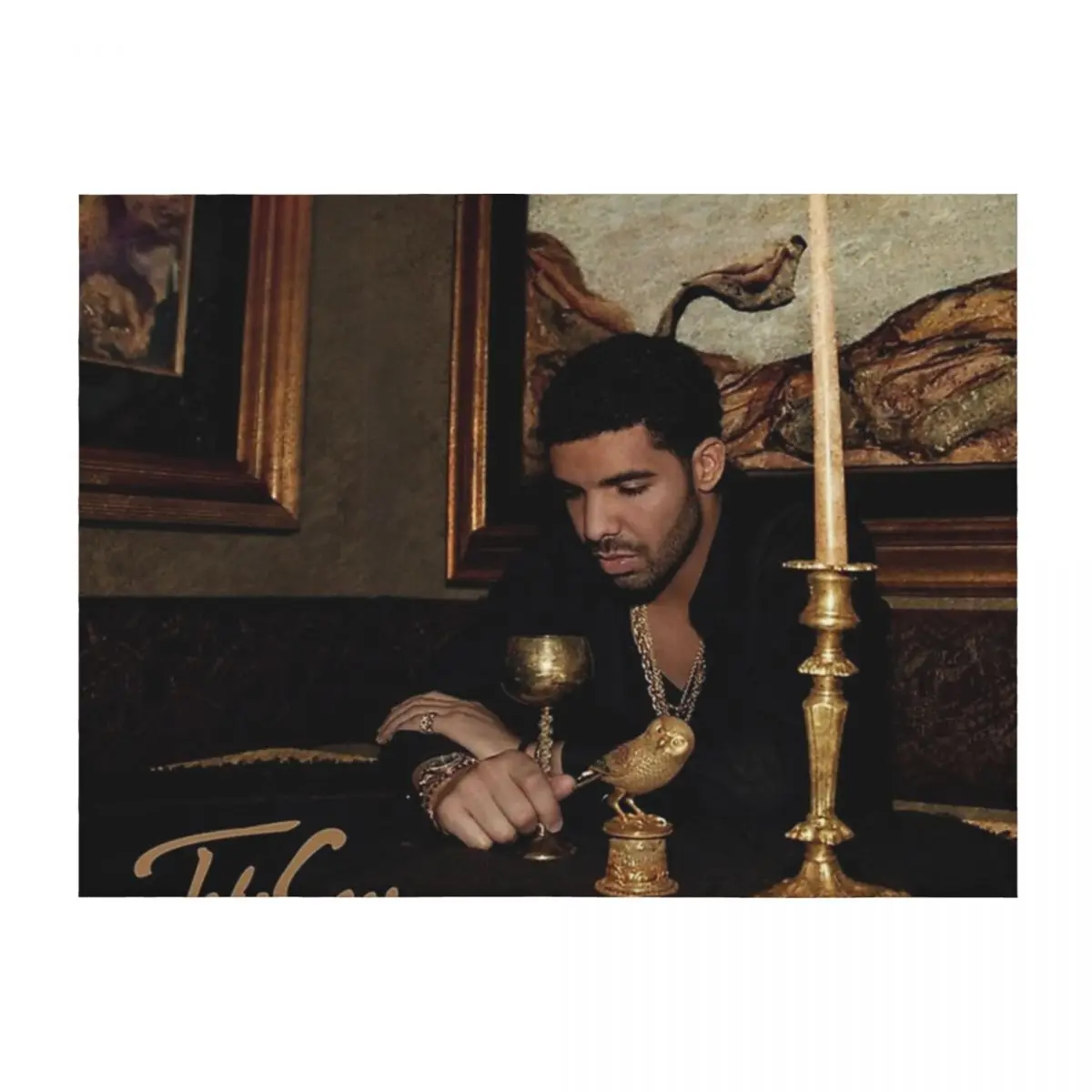 

take care drake Throw Blanket Sofa Throw christmas gifts Comforter Single Blankets
