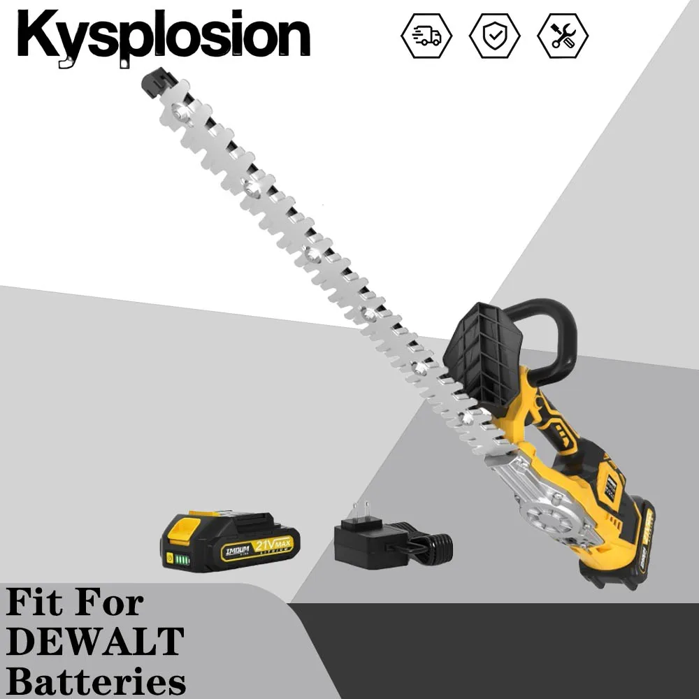 Herramientas eléctricas, cortasetos eléctrico inalámbrico, cortacésped, cortacésped doméstico, cortacésped de poda, herramientas de jardín para batería Dewalt de 20v