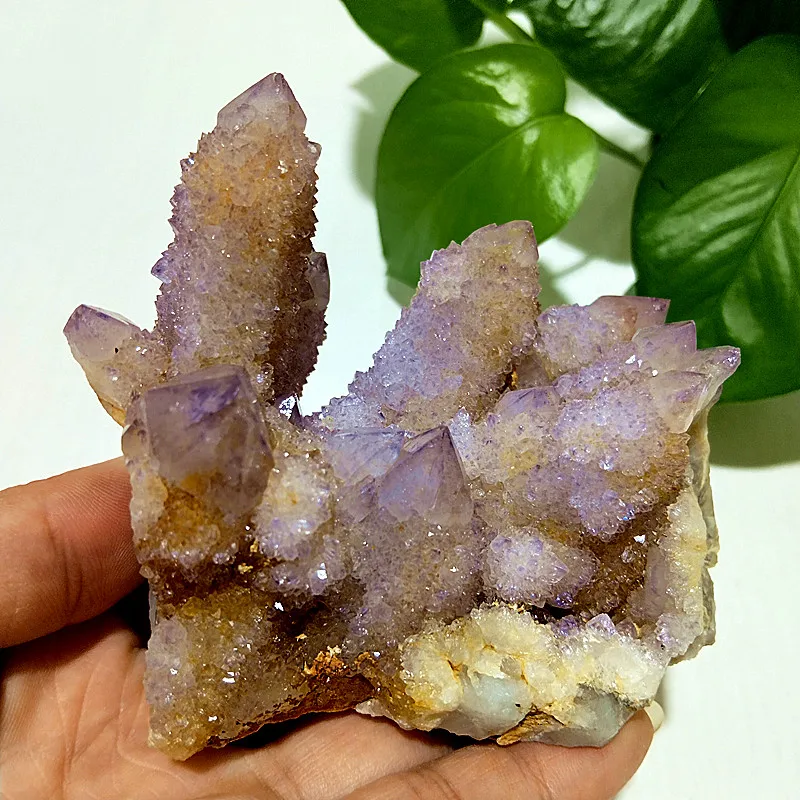 Natural Stone Amethyst Spirit Quartz Crystal Mineral Specimen Chakra Meditation Spiritual Reiki Room Decoration