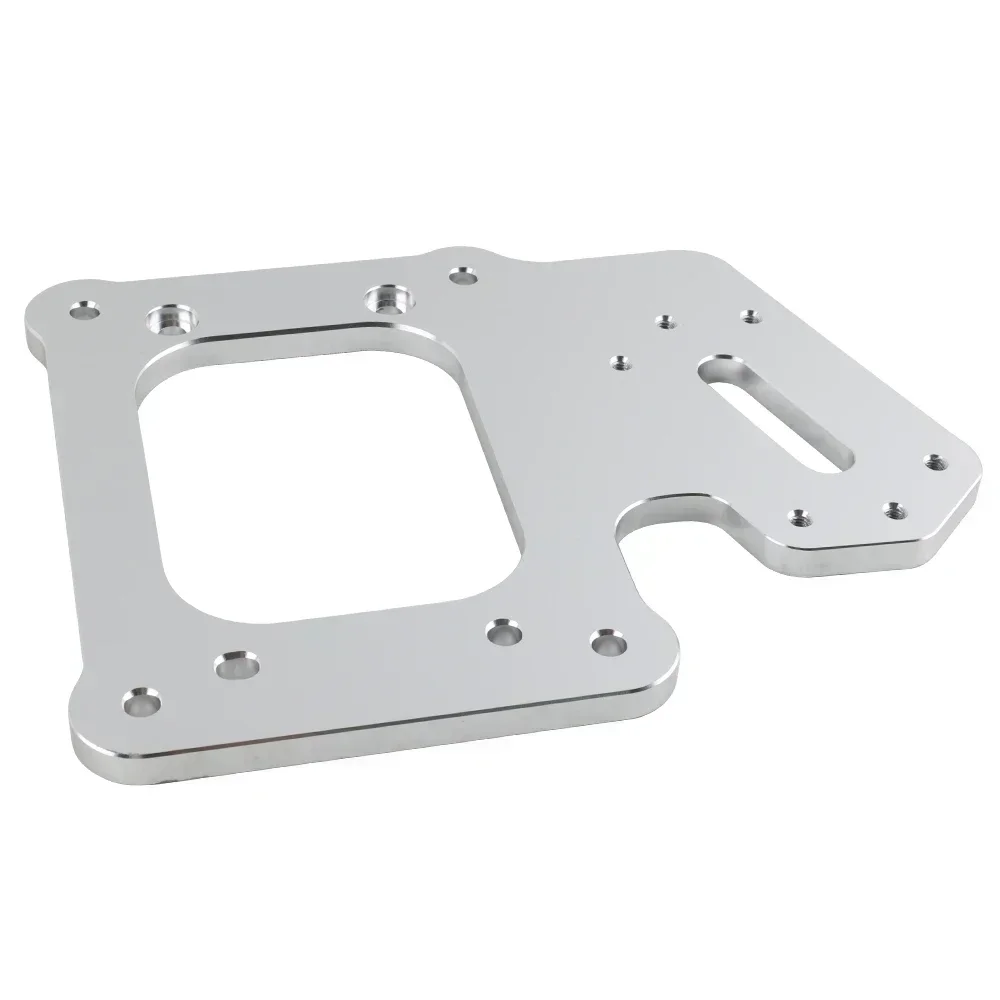 Automobiles Parts Billet Aluminum Staging Brake Mounting Plate For B-Series & D-Series Silver