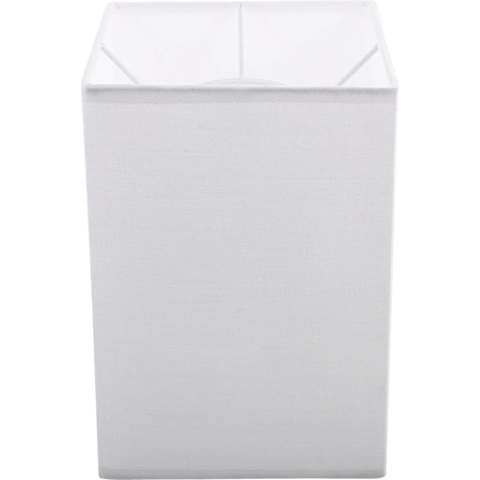 Simple Square Table Lamp Shade Vintage Decorative Replacement Lampshade for Bedroom Living Room Office Home Lighting Fixtures
