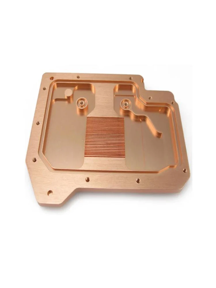 Custom Pure Copper Accessories Stamping Wire Cutting Cnc Precision Machining Milling Parts