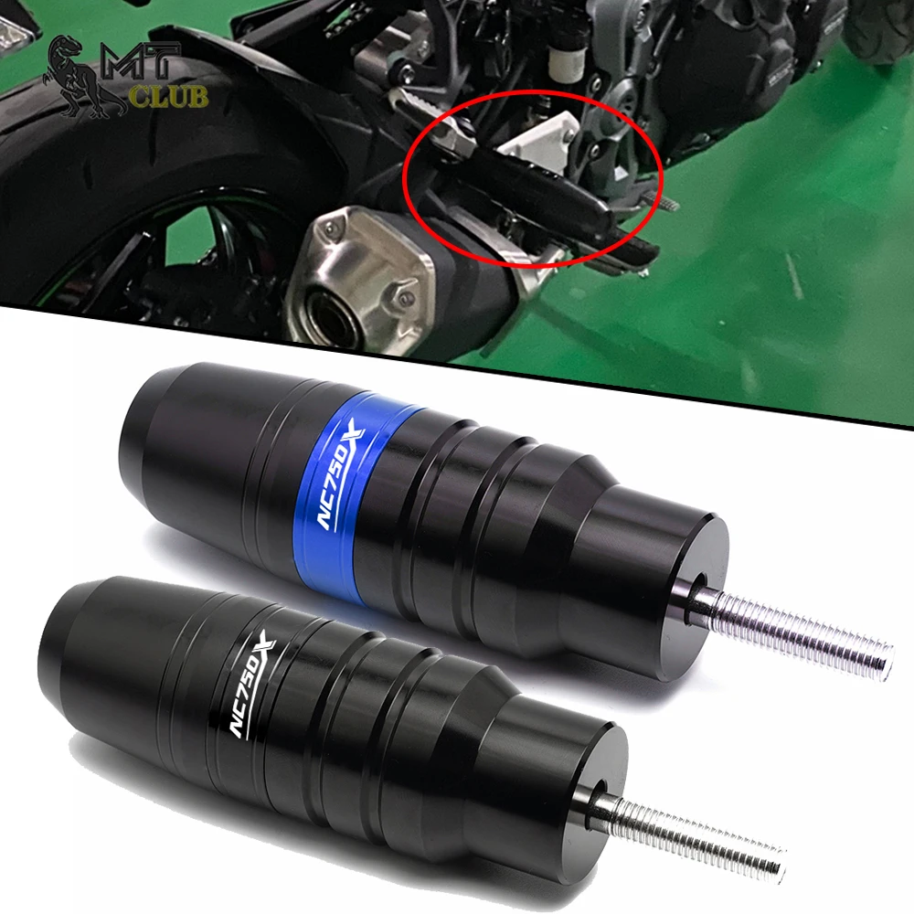 

2023 New For HONDA NC750X NC 750X NC750 X Motorcycle CNC Accessoires Exhaust Slider Crash Anti-collision Protection