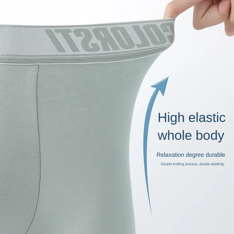 3ชิ้นกางเกงในผู้ชายผ้าฝ้ายแท้ระบายอากาศได้ดีกางเกงกีฬาขนาดใหญ่กางเกงในใหม่ในชุดชั้นในสำหรับผู้ชายบ็อกเซอร์ผู้ชายของขวัญ