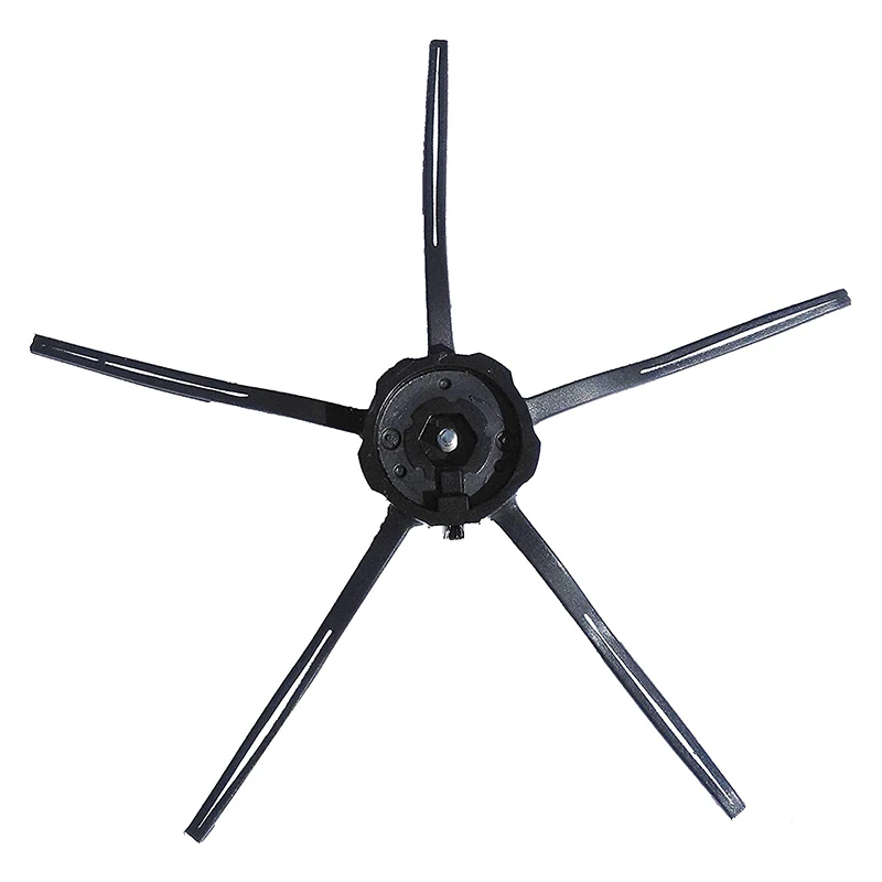 5 Set suku cadang pengganti kompatibel untuk Xiaomi Roborock S5 Max S6 S60 S5 S50 T6 aksesori sikat sisi hitam pel