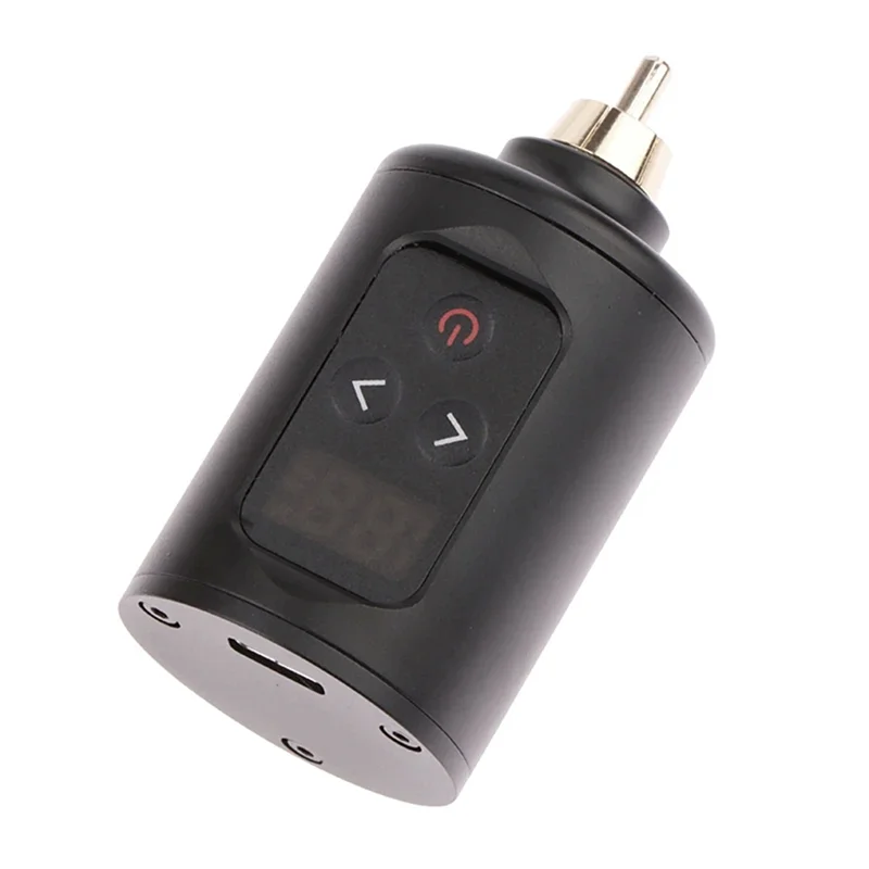 الدقة اللاسلكية الوشم قوة الوشم إمدادات الطاقة RCA المقبس 1400MA بطارية قابلة للشحن المحمولة