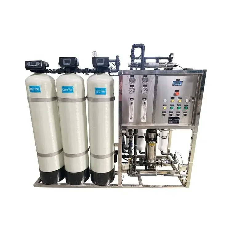 1000LPH Reverse Osmosis System Filtration Drinking Water Filtration Equipment Small River Well Water Purifier