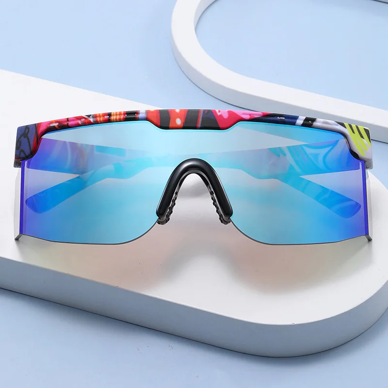 New Men's Fashion Sports Sunglasses Women's Outdoor Bicycle Riding Sunglasses Trendy Protective Glasses XSY9957