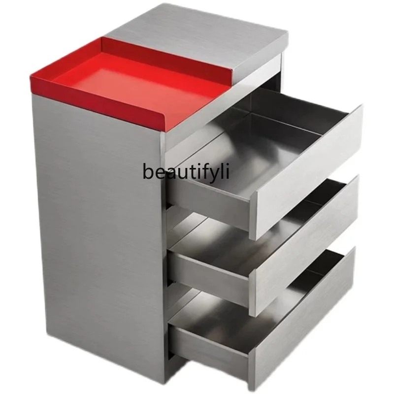 Multifunctional Storage Rack for Hair Salon Tools Barber Shop Hair Stylist Locker