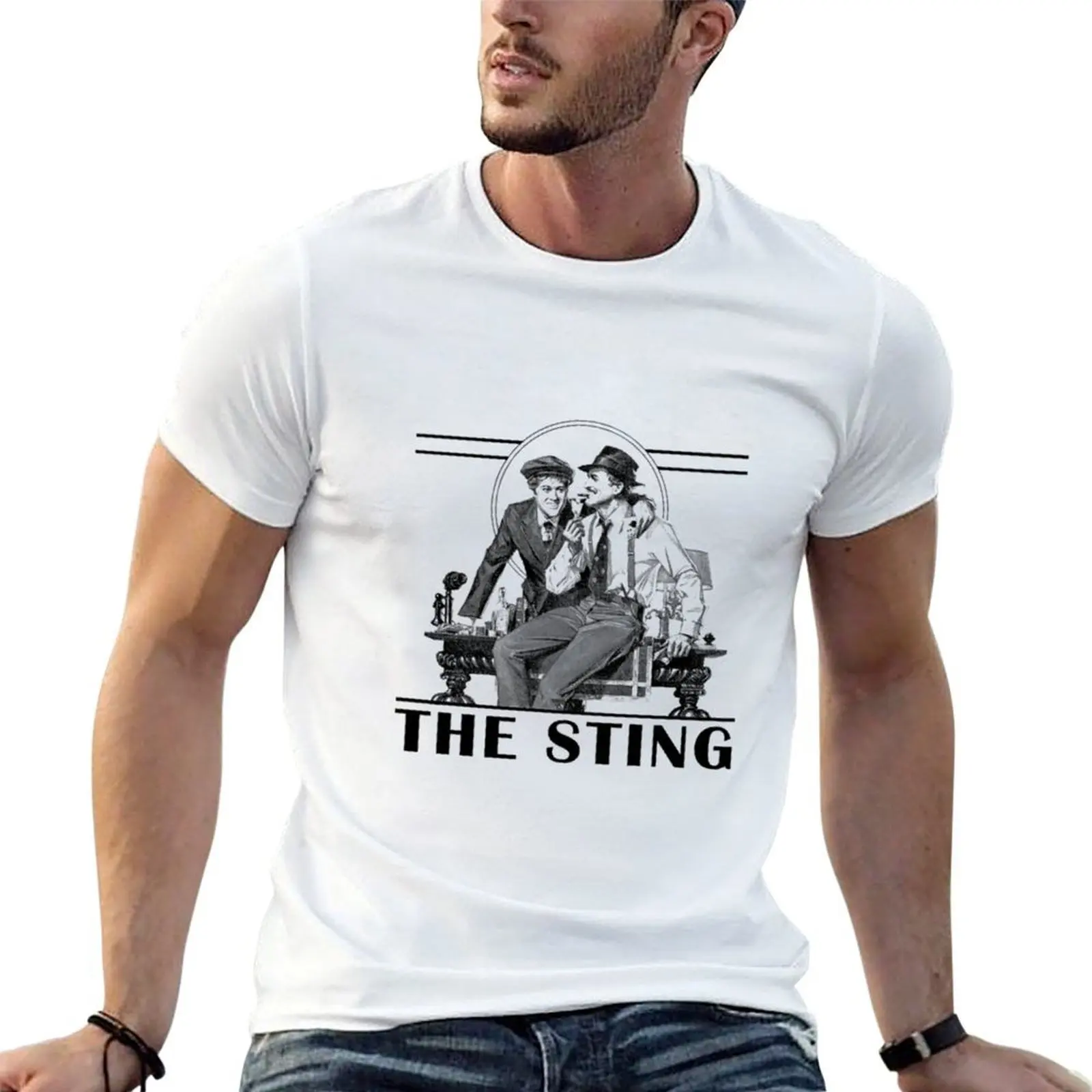 

The Sting T-Shirt funny t shirts man man t shirt designer man t shirts high quality luxury brand T-Shirt