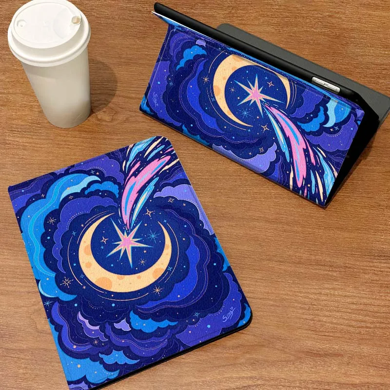 

Space Celestial Pattern Case For Samsung Galaxy Tab S6 S7 S8 S9 S10 S11 FE Plus Lite Tablet