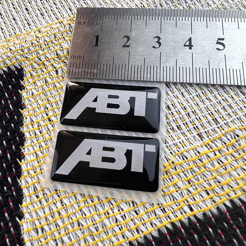 Motorcycle accessories sticker decal resin gel small LOGO for ABT