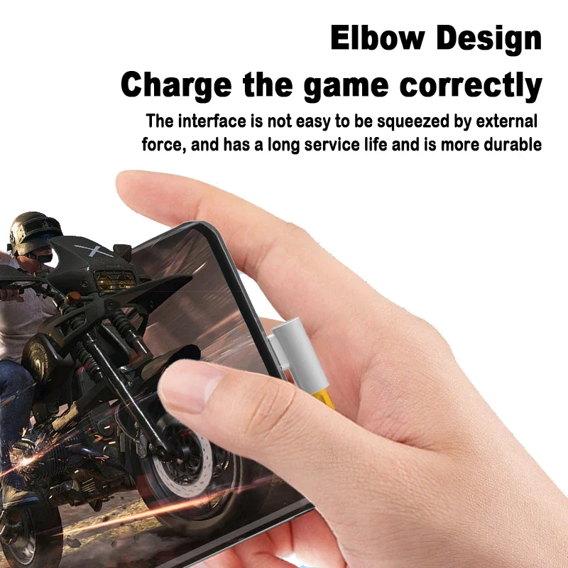 Câble de chargeur USB Type C 6A pour Xiaomi 120W, pour Redmi Note 11 10 Pro + K40 Gaming K50 Pro, coude de chargeur Turbo 90 degrés 1.8m