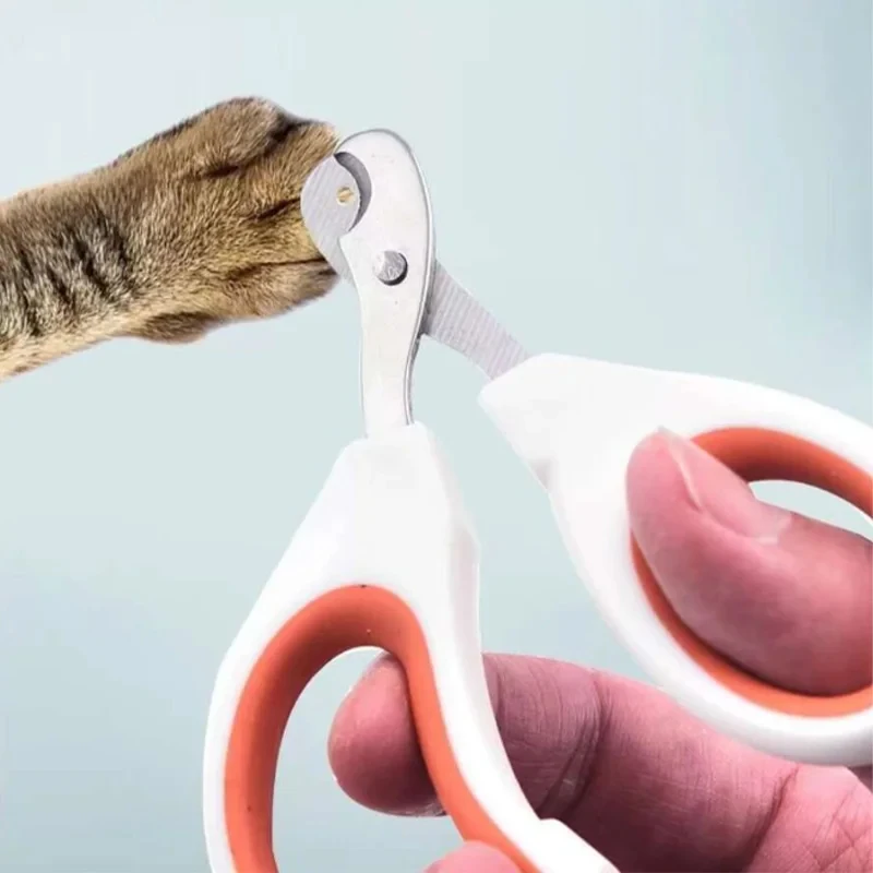 Professional Cat Nail Clippers Stainless Steel Puppy Claws Cutter Pet Nall Grooming Clippers Trimmer for Small Cat Dog