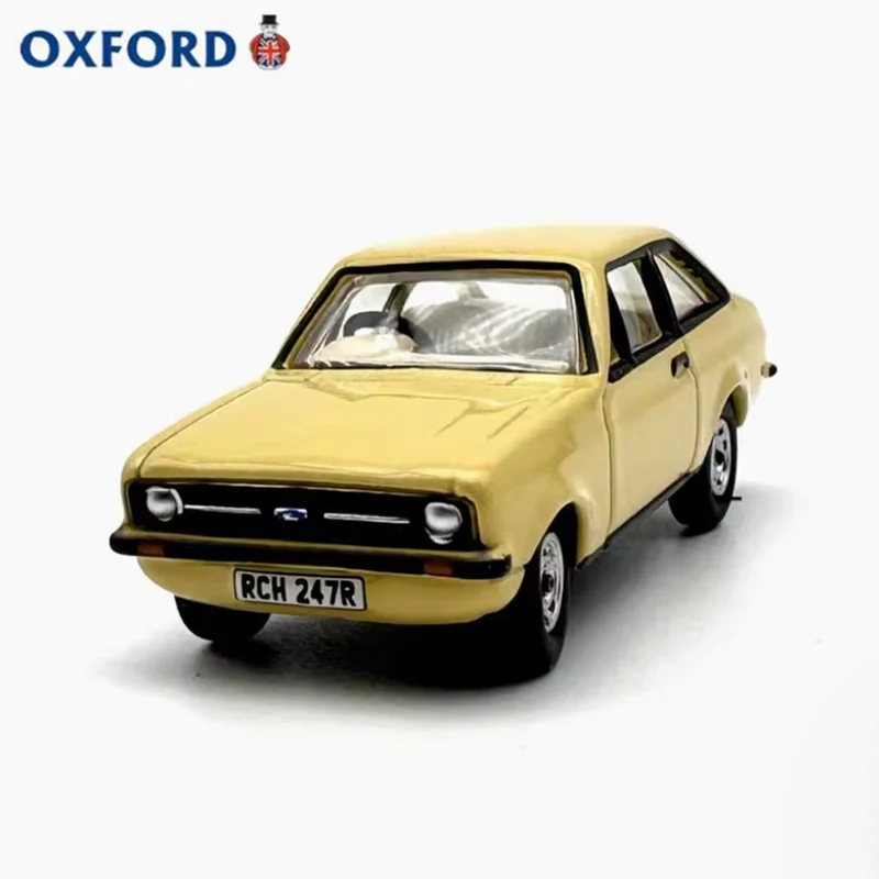 OXFORD Oldtimer im Maßstab 1:76, Ford Mk2, Beige, Legierung, Automodell, Dekoration, Sammlung, Ausstellung, Spielzeug, Geschenke, Souvenir