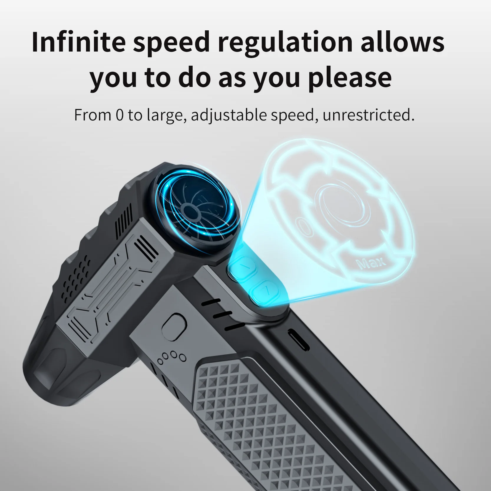 

Powerful 990000 RPM Turbo Fan Air Blower Portable Wireless Dust Cleaner TypeC Charging Brushless Jet Blower Outdoor Home Clean