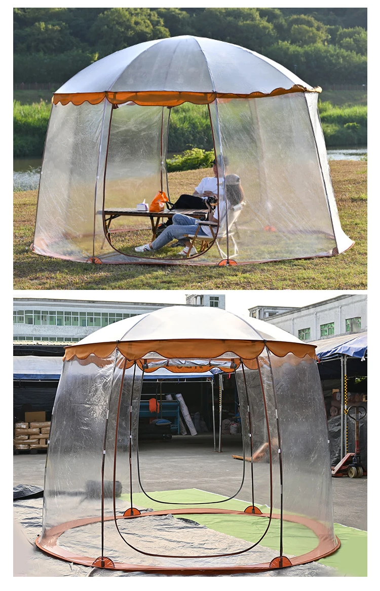 L #Wave Lace Surrounding Curtain Eco Friendly Storage Tent Pvc Ball Camping Tent Clear Wedding Party Tent