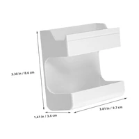 Multi-functional Wall-mounted Organizer for Remote Controls and Mobile Phones 2