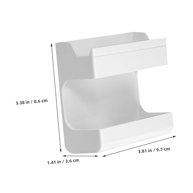 Multi-functional Wall-mounted Organizer for Remote Controls and Mobile Phones 2 Multi-functional Wall-mounted Organizer for Remote Controls and Mobile Phones 2