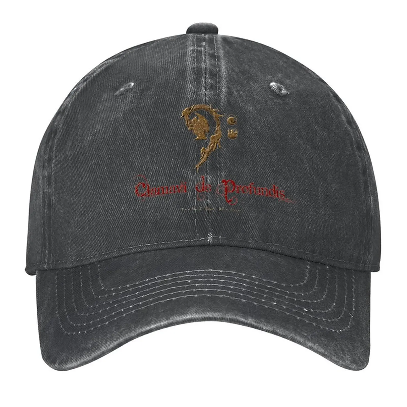

Clamavi De Profundis Logo Baseball Cap birthday funny hat Big Size Hat Hat men Men Hats Women's
