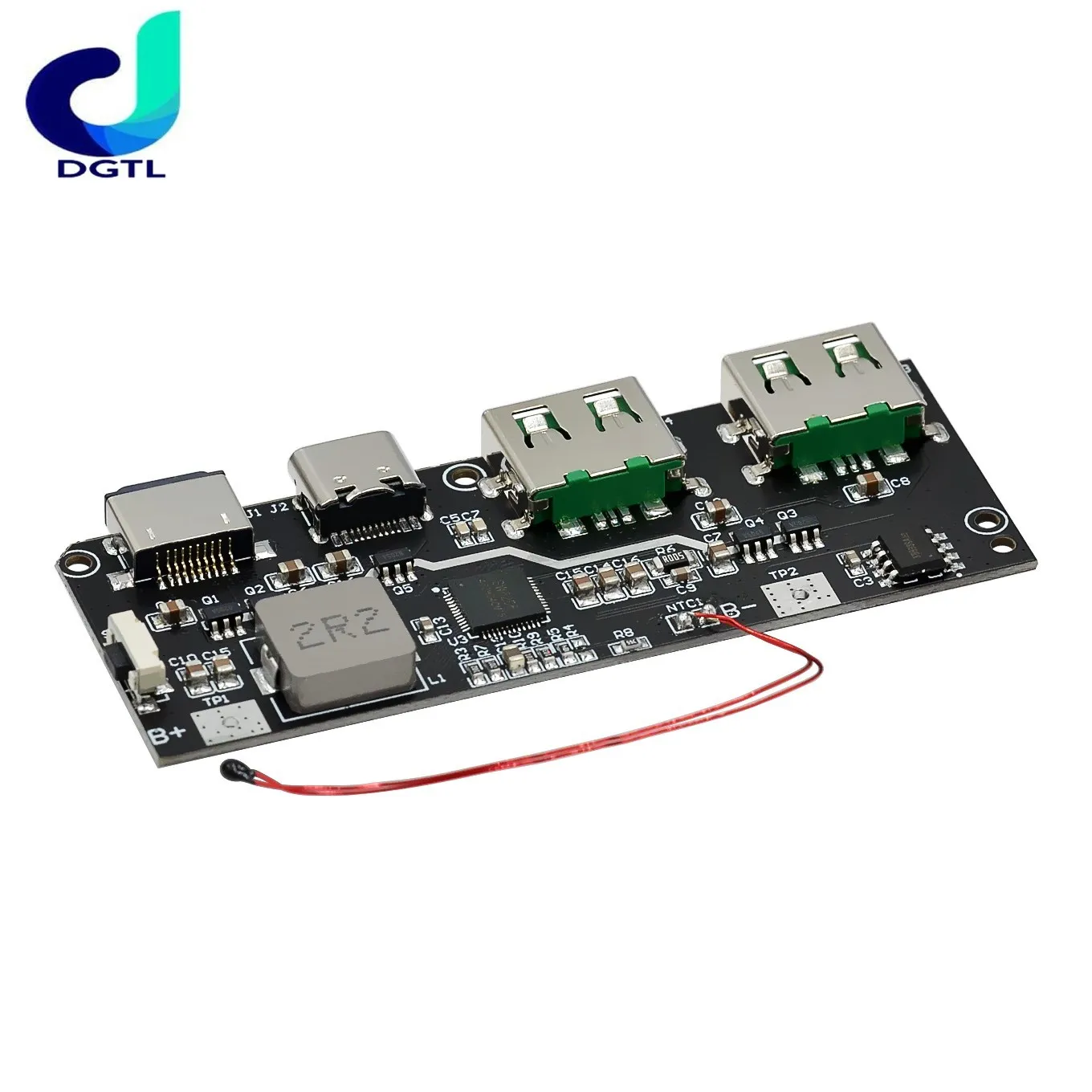 QC4.0 QC3.0 LED double USB 5V 4.5A 22.5W Micro/type-c USB batterie externe Mobile 18650 Module de charge Protection de température/circuit