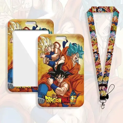 DRAGON BALL PVC-kortplånböcker Anime-tryck Autentiseringsuppgifter Son Goku Kreditkortshållare Nyckelring Serietidning Periferi Badgehållare 8 best sales Cartera Dragon Ball - №2