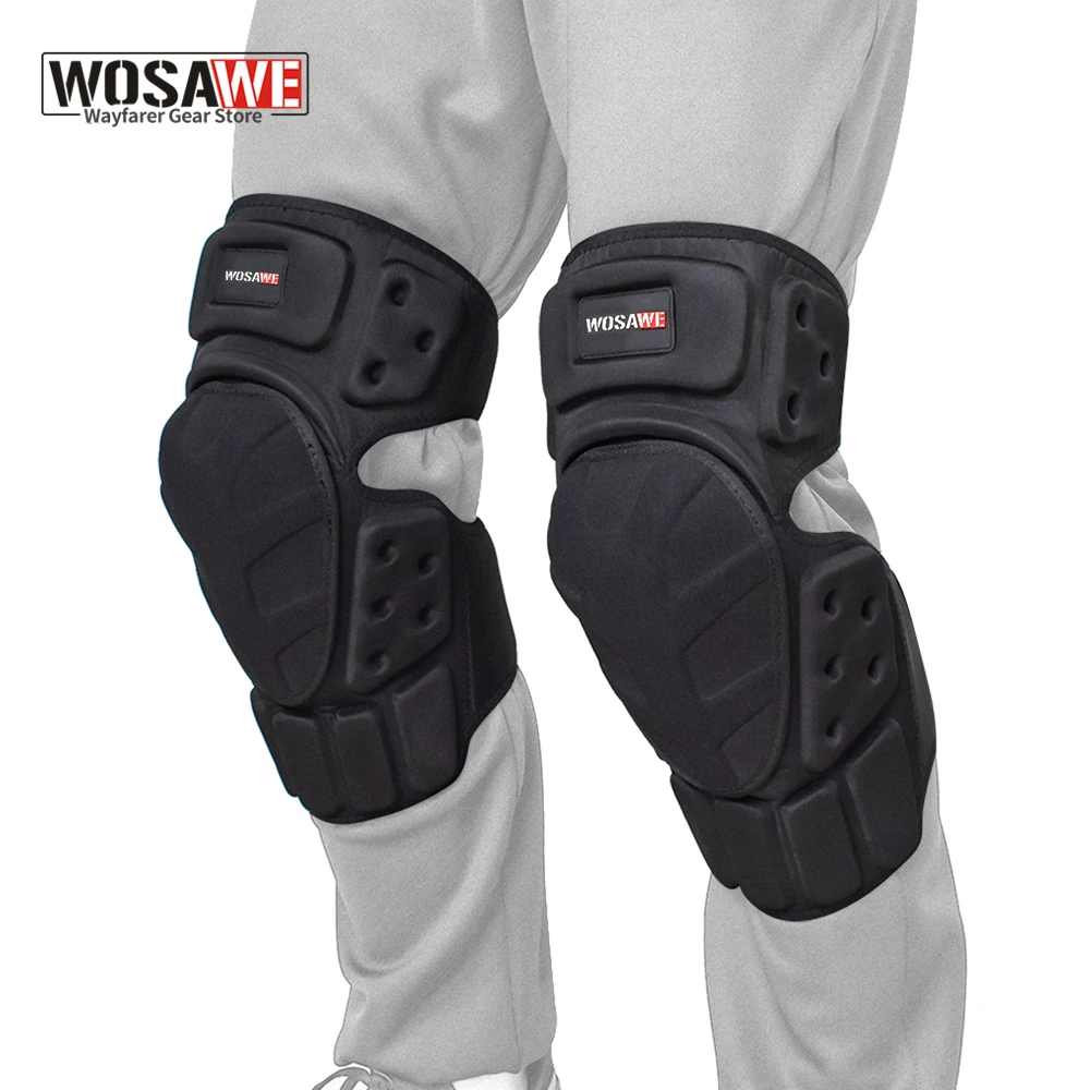 

WOSAWE мотоциклетные наколенники, защитное снаряжение, оборудование для мотокросса, наколенник для мотоцикла, защита локтей Mtb