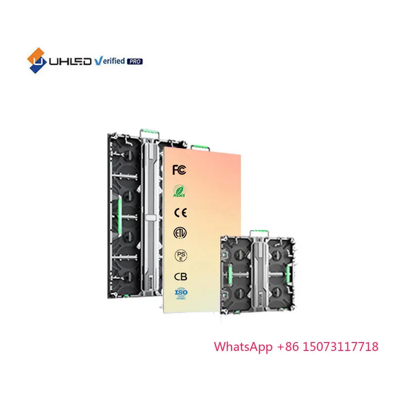 Für UHLED Komplettes Schlüsselholzsystem 4 m x 3 m Innen-/Außenvermietung LED-Bildschirm P2.9 LED-Videowand 5001000