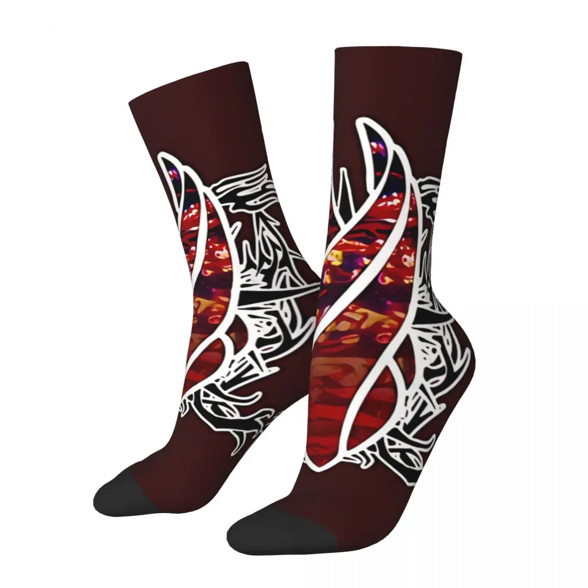 Hip Hop Retro Unity Crazy Men's Socks Dead Space Game Unisex Harajuku Pattern Printed Funny Novelty Crew Sock Boys Gift