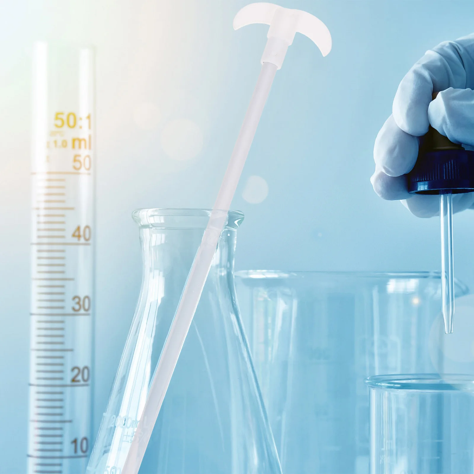

Tetrafluoro Stirring Rod PTFE Reagent Stirrer Mixing Shaft Chemistry Experimental Tool Laboratory Use Teaching Equipment