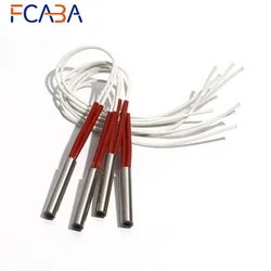 5PCS 9.5mm Diameter 25~35mm Length Cartridge Heater 110/220/380V Cylindrical 304SUS Tube 70/80/85/90/100W Electric Heating Part