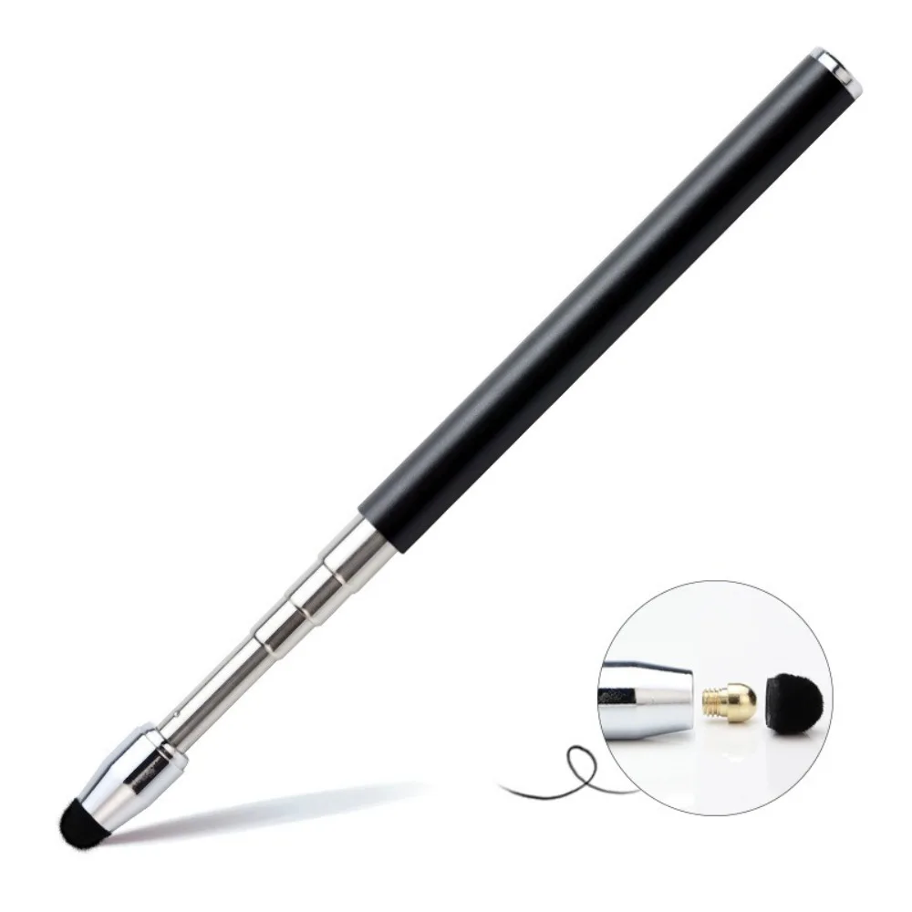 New Stainless Steel Teaching Stick Handheld Multifunctional Handheld Presenter Retractable Telescopic Rod School Office Supplies