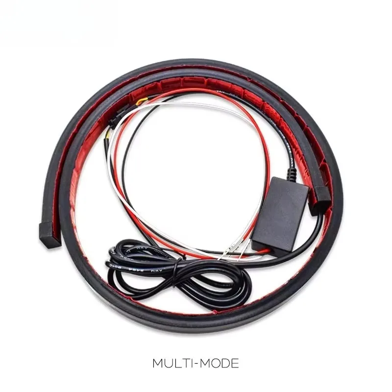 90cm Waterproof LED Brake Light Strip with Turn Signal Warning, Car High Mount Stop Lamp Accessories 2025