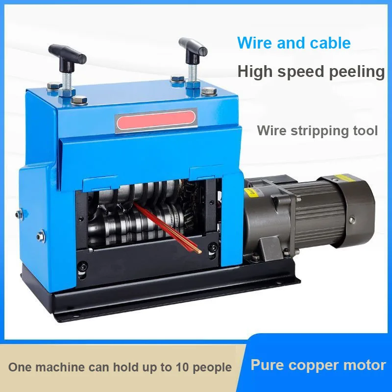 Portable Cable Peeling Machine Electric Network/Household Wires Stripping Machine Metal Tool Scrap Cable Stripper Recycle Tool