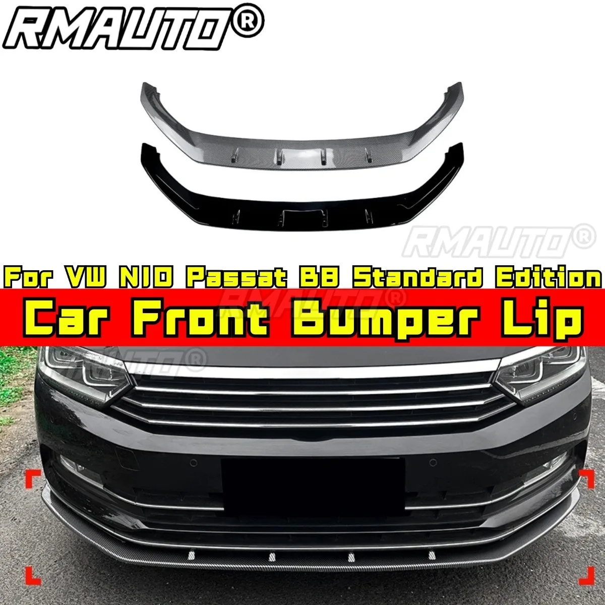 

Car Front Bumper Lip Modification Part For VW NIO Passat B8 Standard Edition Bumper Guard Protector Exterior Part