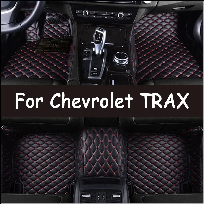 

Custom Car Floor Mats for Chevrolet TRAX 2014-2018 Years Artificial Leather Interior 100% Fit Details Car Accessories 0529