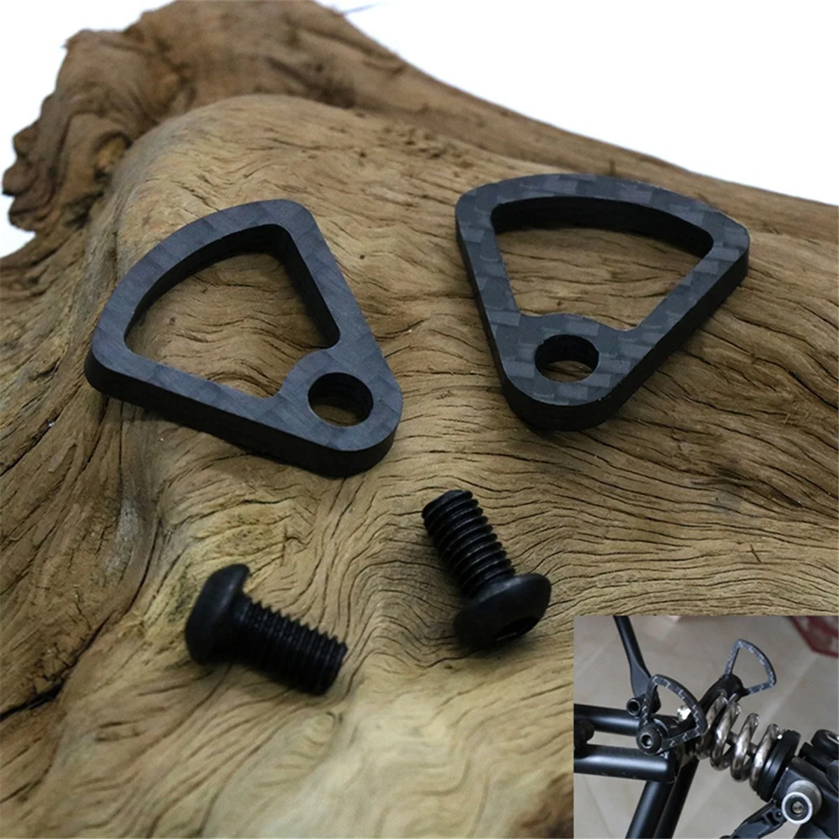 カーボンファイバー折りたたみ自転車ホイール,フットサポート,歩きやすい,1ペアに適しています