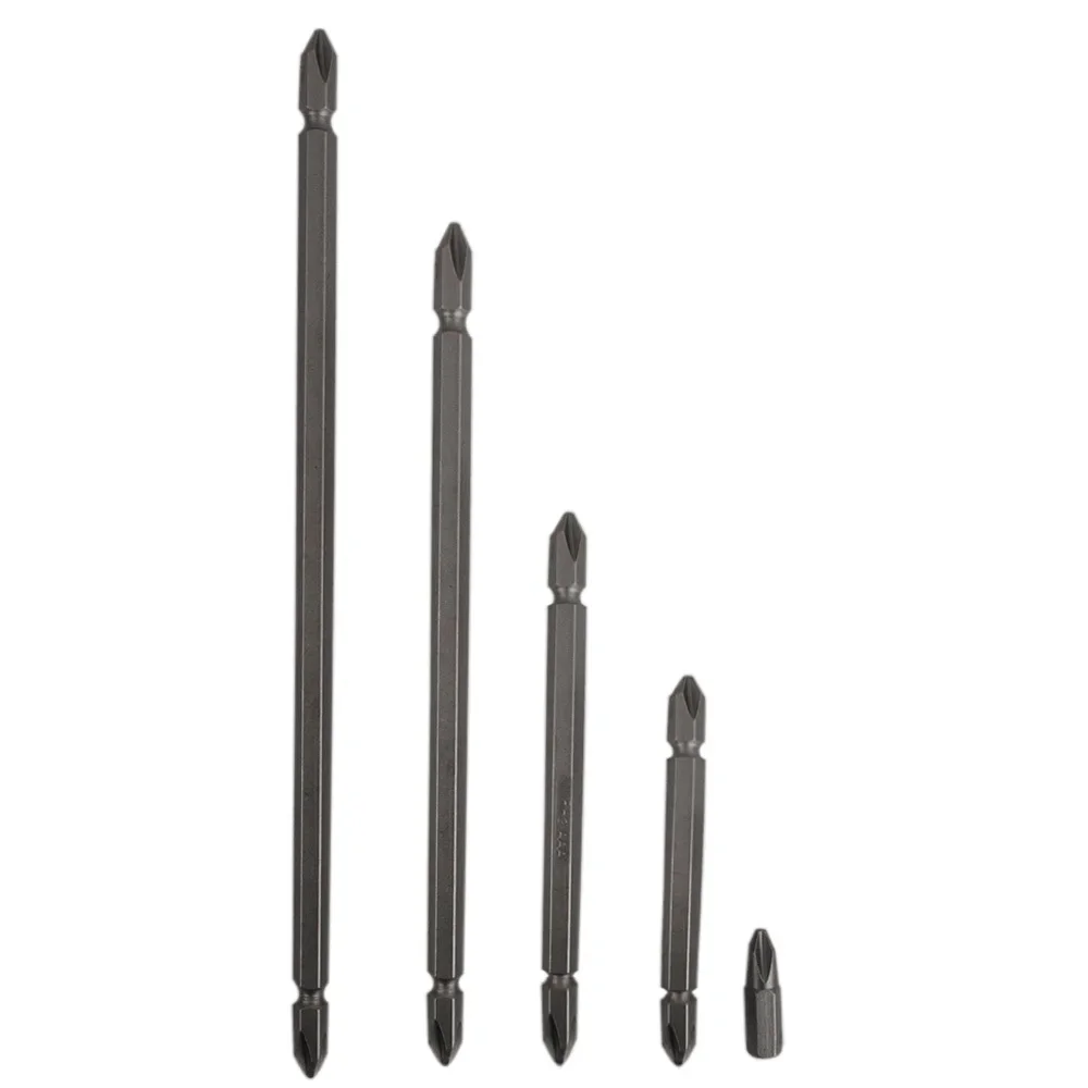 Bulk Order Magnetic Double-Ended Screwdriver Bits Slotted Phillips Drill Heads