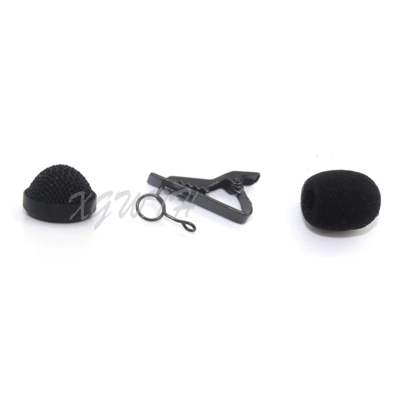 Micrófono Lavalier de solapa ME2 negro para Sennheiser G3 G4 ME2-II MKE2 sistema de micrófono inalámbrico con Clip micrófono omnidireccional de condensador