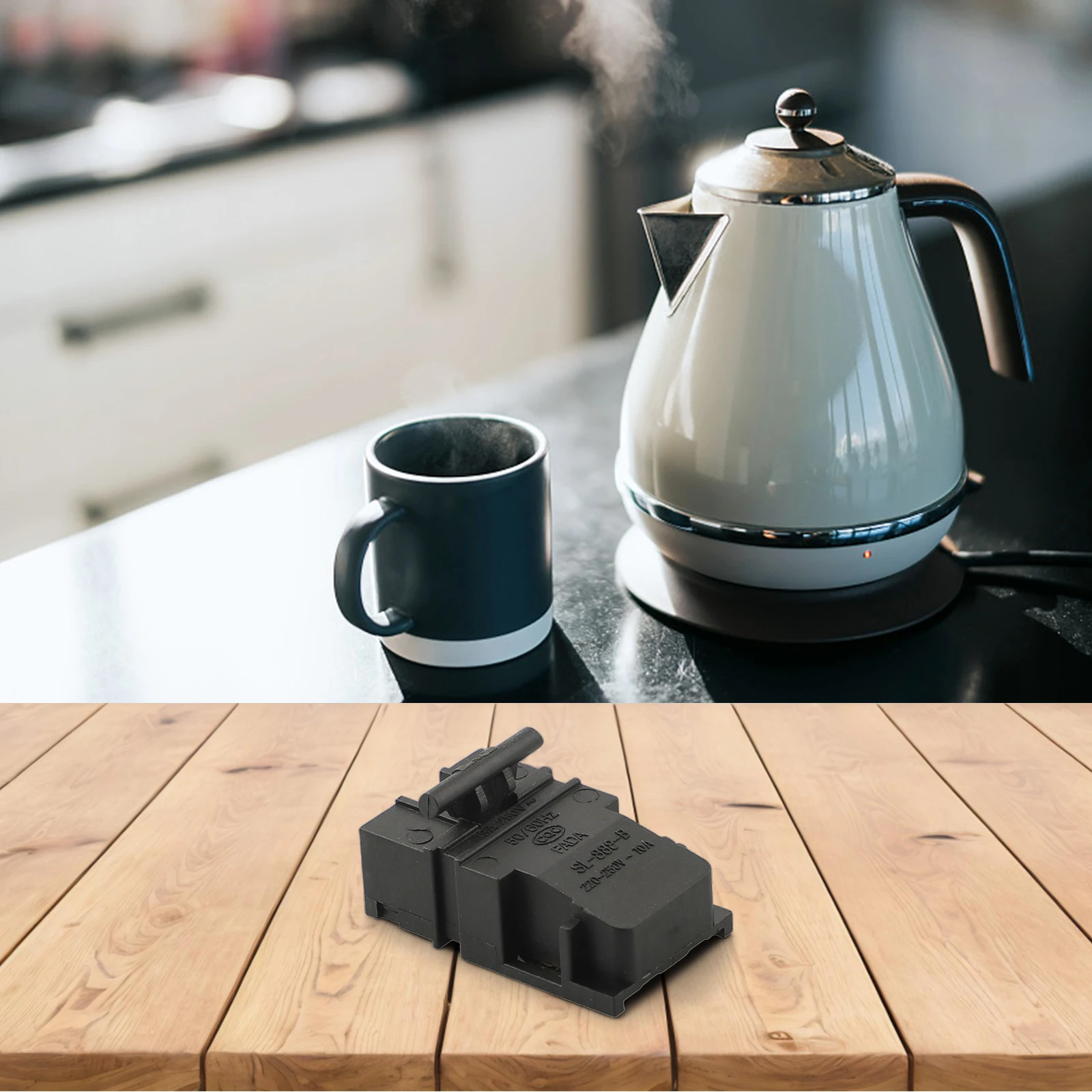 

Cooking Thermostat Switch Temperature Control Switch Button Controller Good Electric Conductivity Good Thermal Conductivity