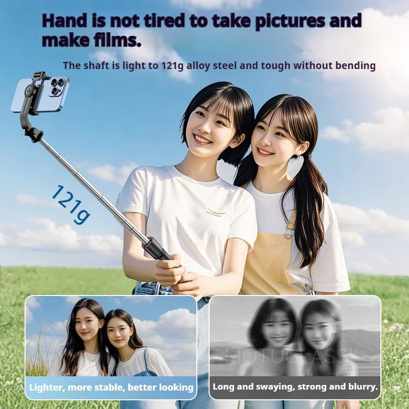 Compact Selfie Stick Tripod for Smartphones Lightweight Handheld Phone Stand for Live Streaming Outdoor and Travel Friendly Use