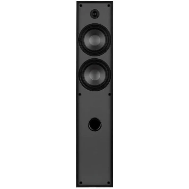 Classic T65 Floor-Standing Tower Speaker Pair (Black)