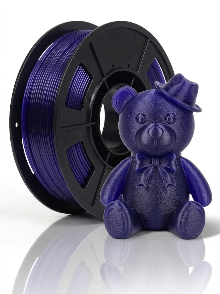Silk TPU Filament Bundle, Flexible 95A TPU 3D Printer Filament, 1.75 mm, Dimensional Accuracy +/- 0.03 mm,250g