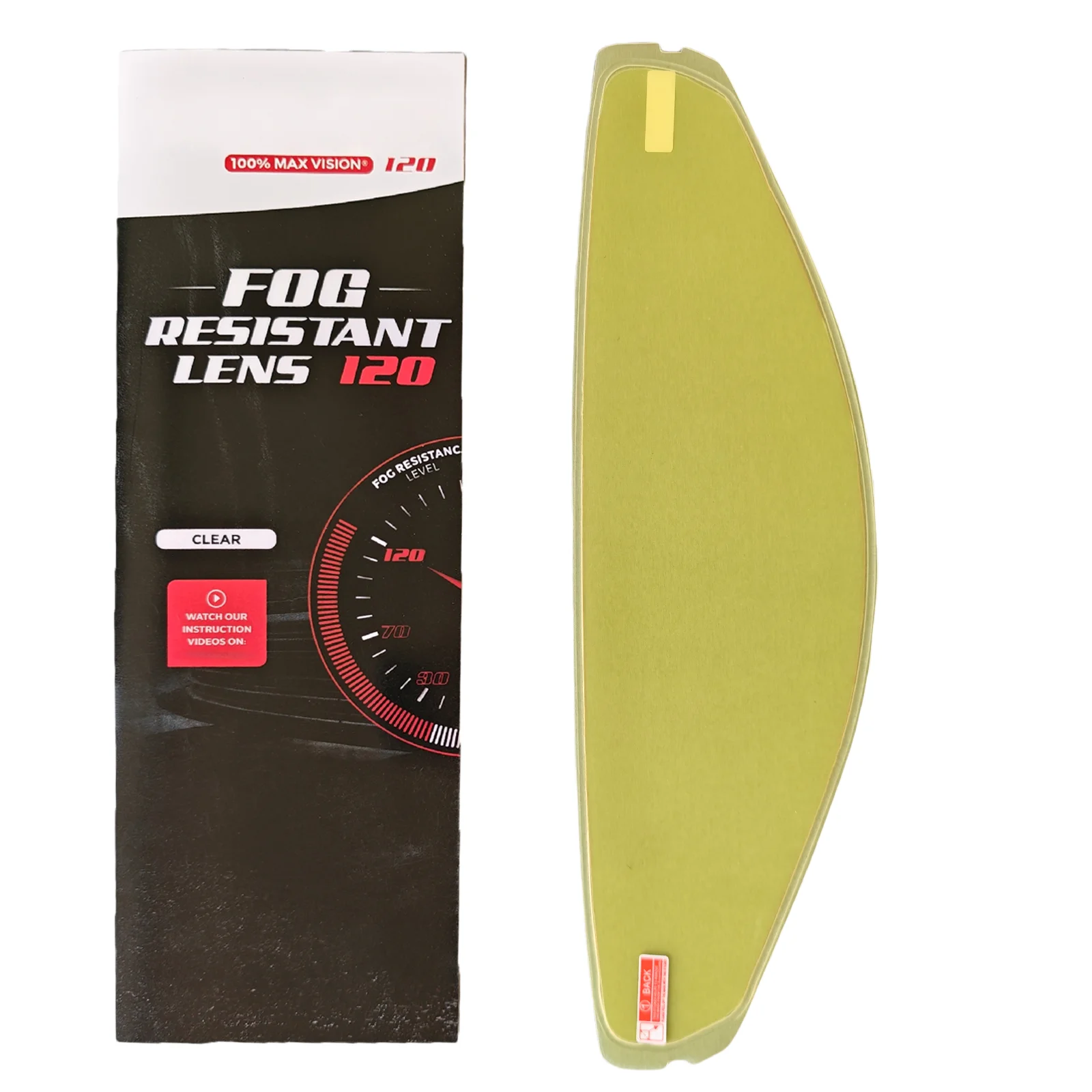 HJ33 Anti Fog Film for HJC I90, I91 Motorcycle Helmet Visor Anti Fog Insert view 6