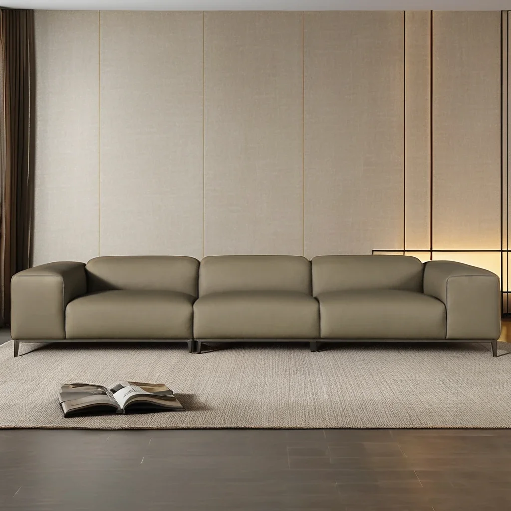 

for Modern Modular Sectional Sofa Nordic Style Light Luxury Customizable Set Furniture for Office Hotel Living Room